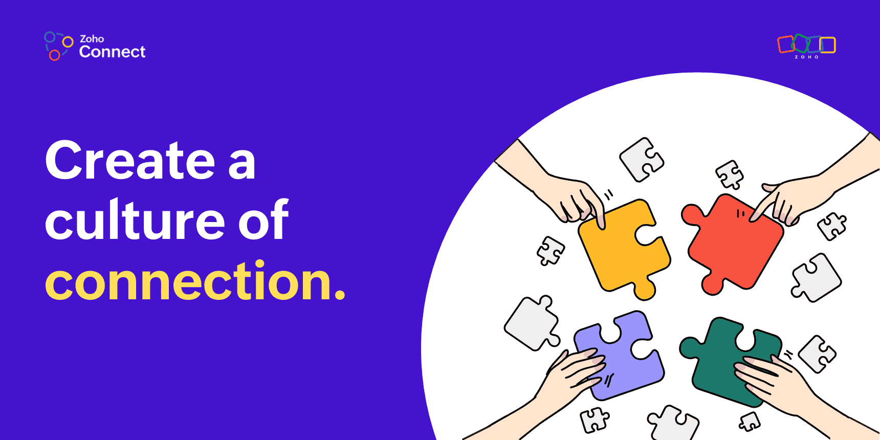 Zoho Connect - employee enagagement