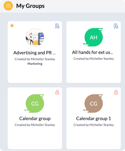 Groups