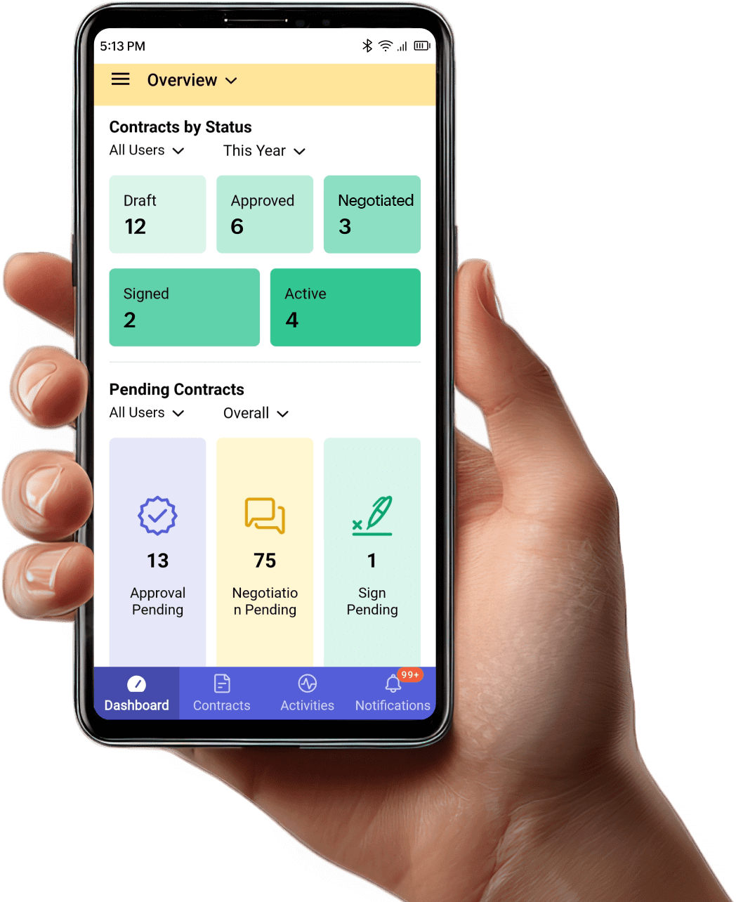 Mobile Contract Management App Zoho Contracts Mobile Contract Management App Zoho Contracts