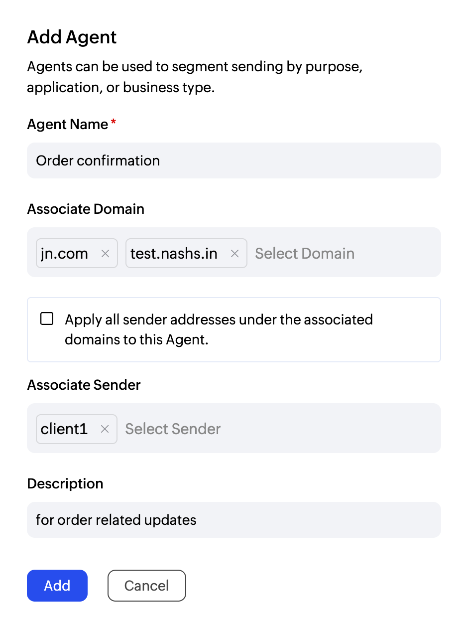 Create Agent Create Agent