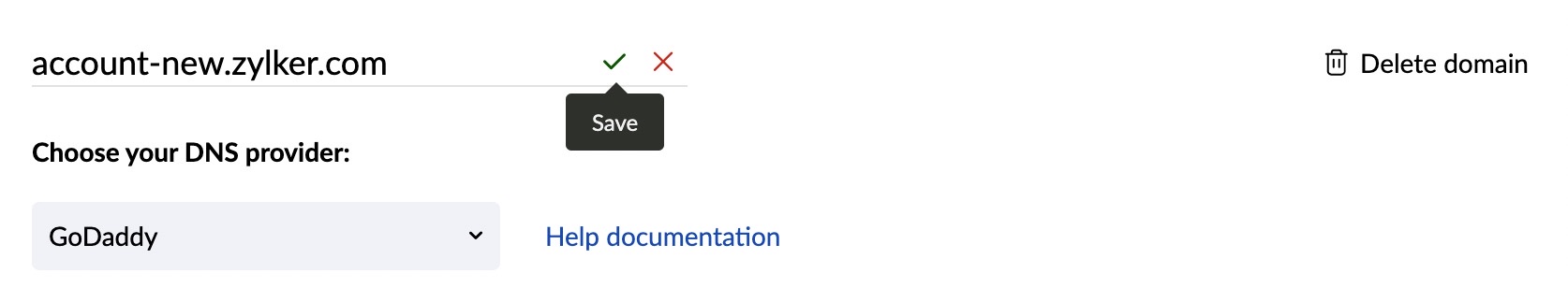 Save edited name Save edited name