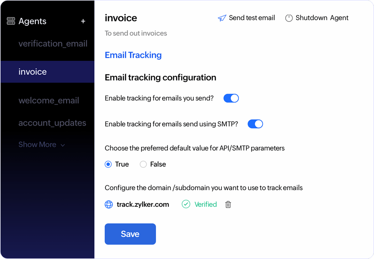Recipient activity tracking