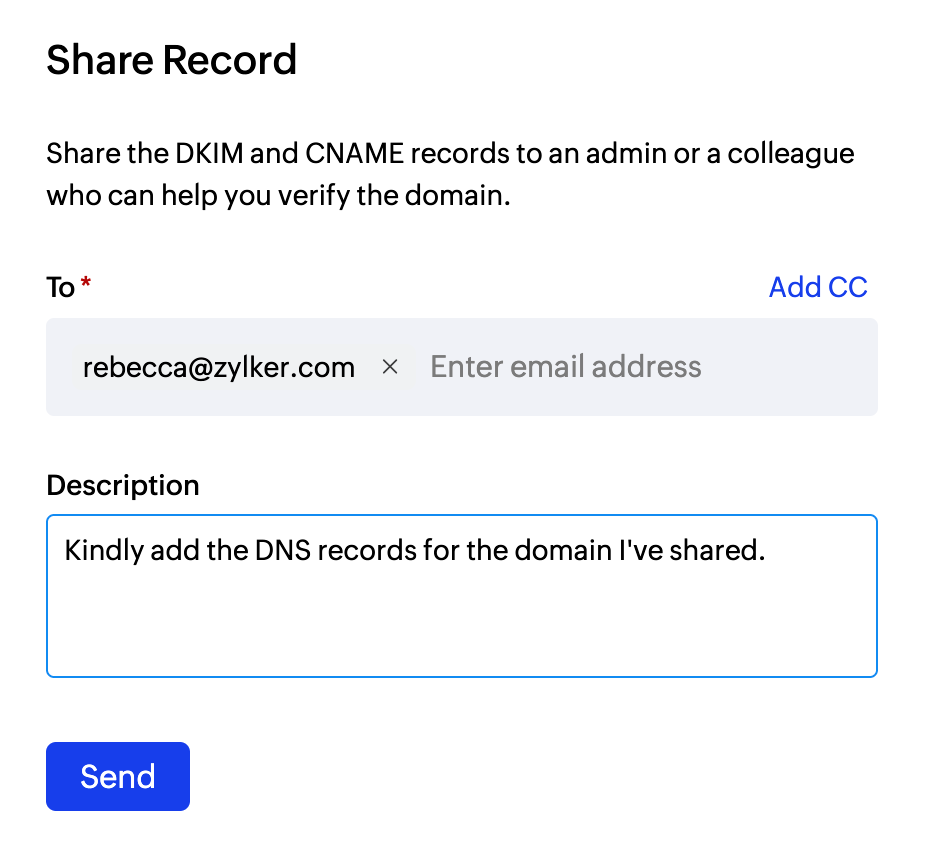 Add colleague details Add colleague details