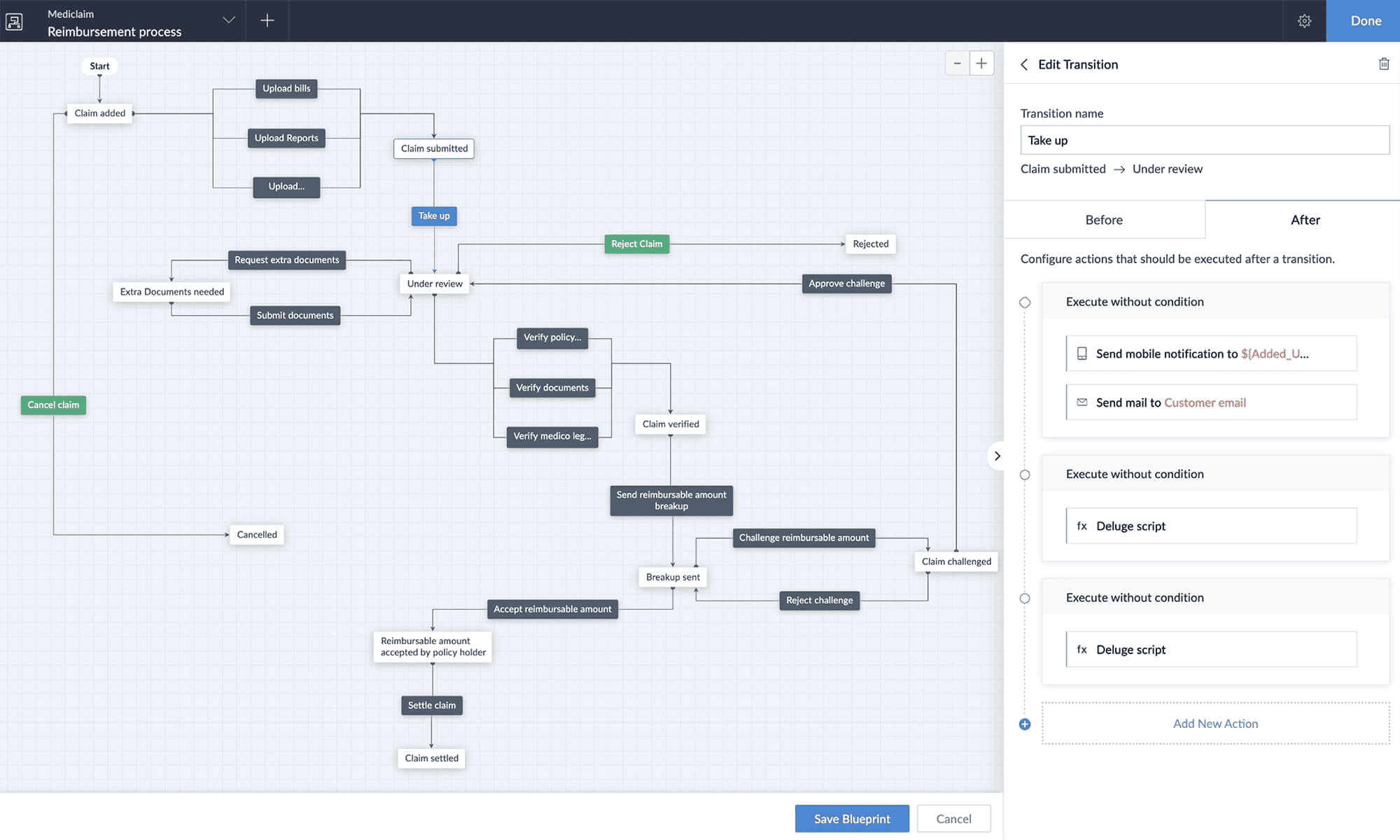 Automate notifications and approvals