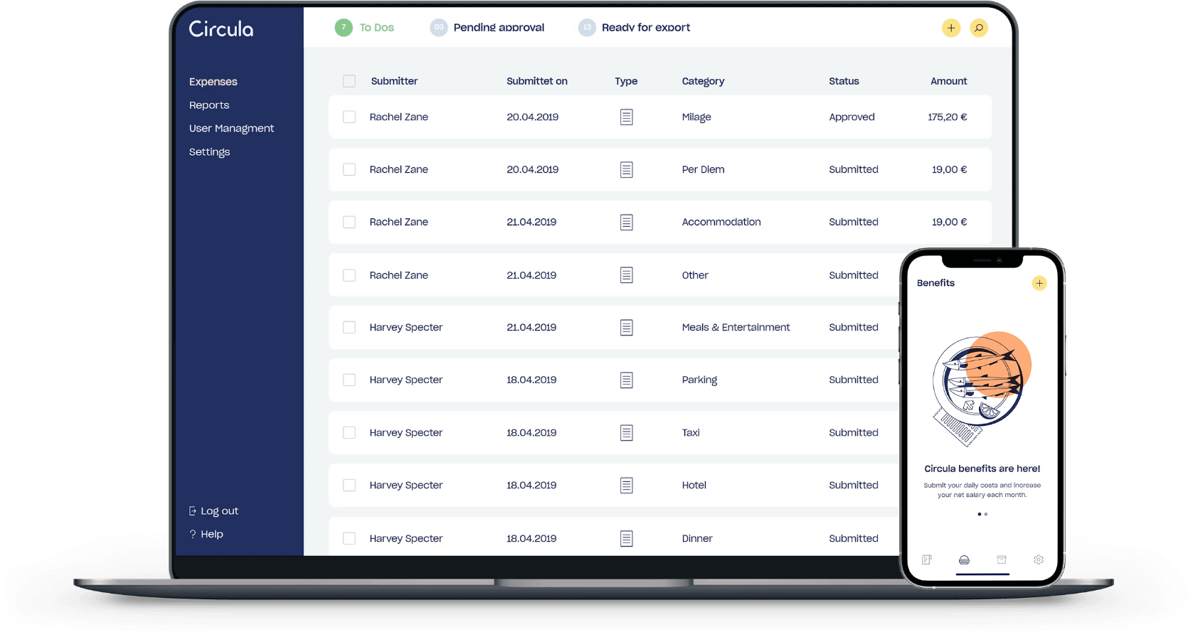 User management Zoho Creator