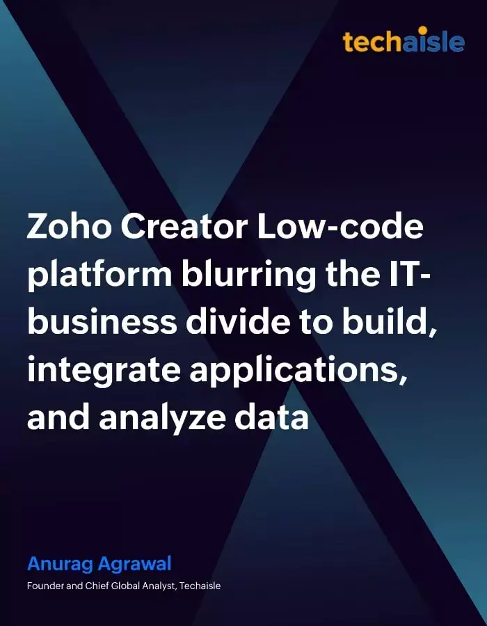 Zoho Creator platform - Bridging the IT-business divide with low-code