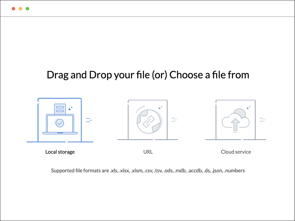 Google sheet you want to convert into an app