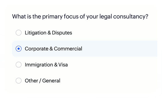 Zoho's native GenAI