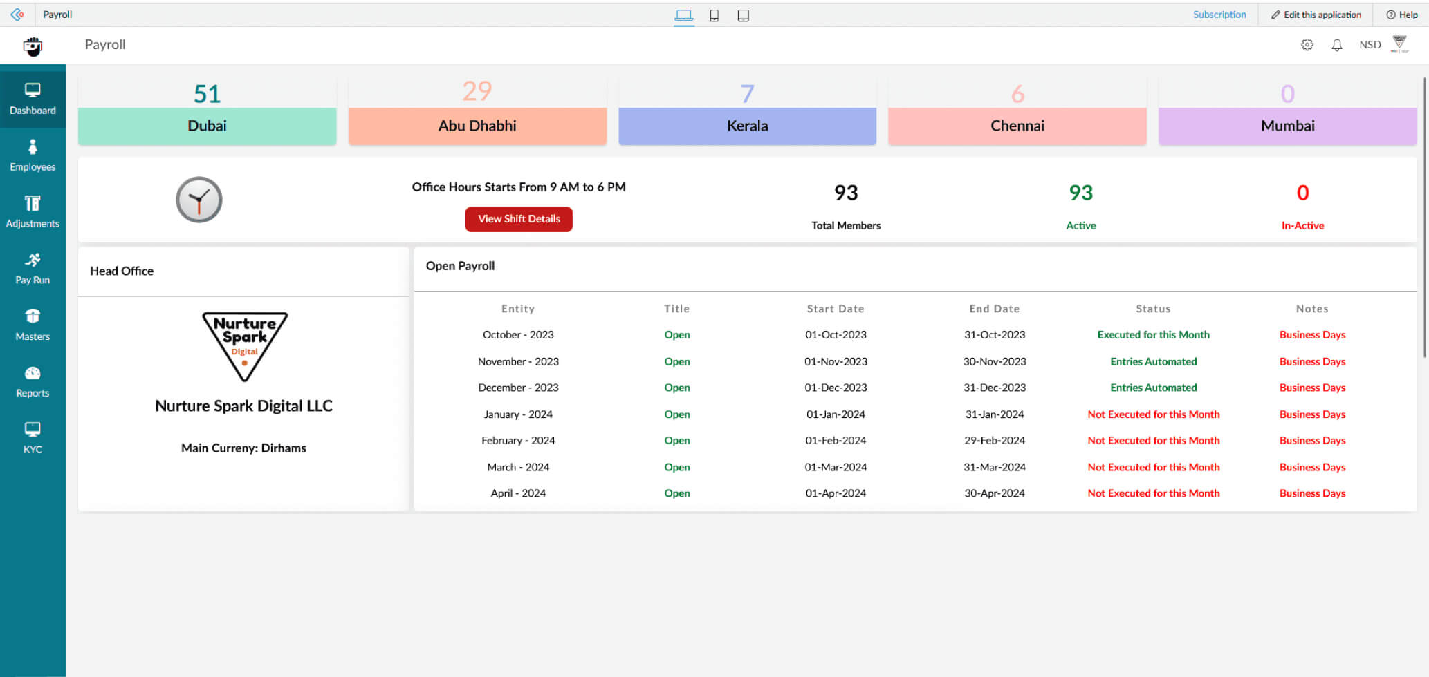 paysif employee payroll