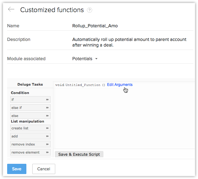 Custom Function
