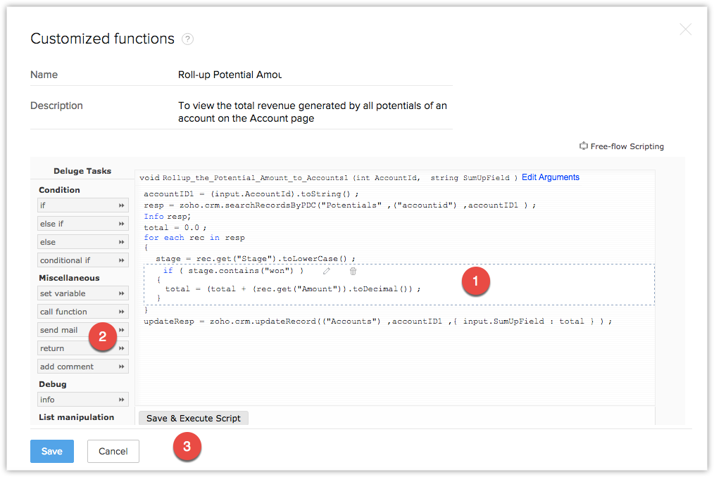 Write your Custom Function