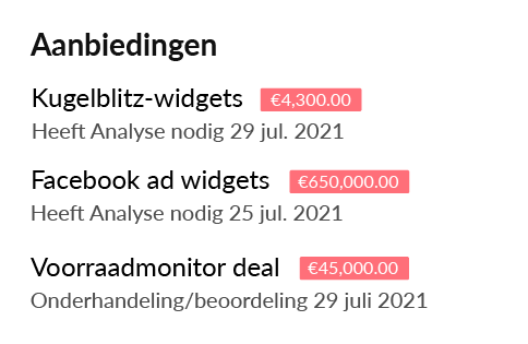 Lead- en contactbeheer