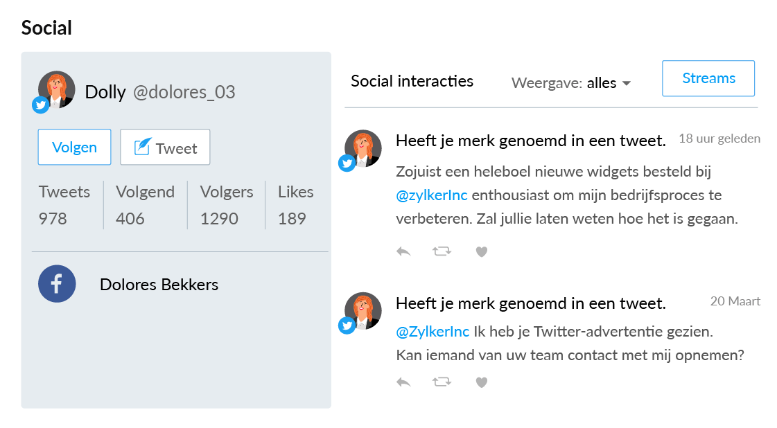 Lead- en contactbeheer