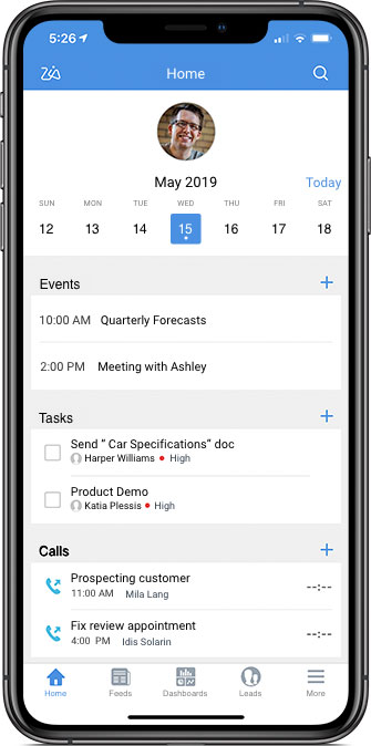 Stay on top of your day's activities