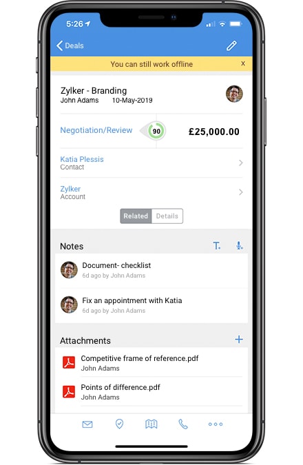 Zoho CRM - Sales & Marketing on the App Store