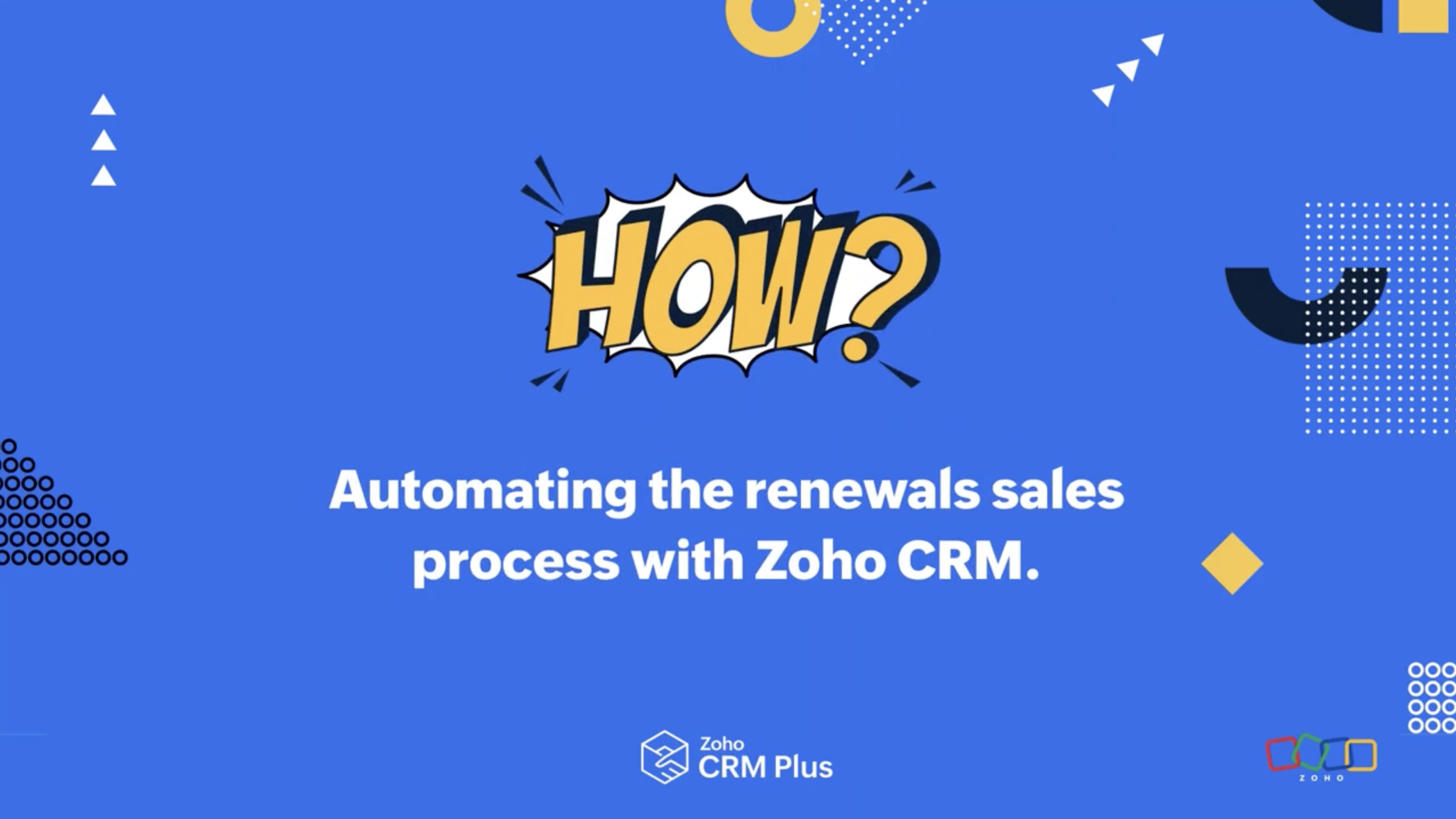 Some of the great things you can do with Zoho CRM Plus' apps