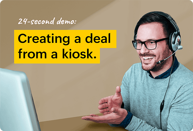 kiosk webpage banner