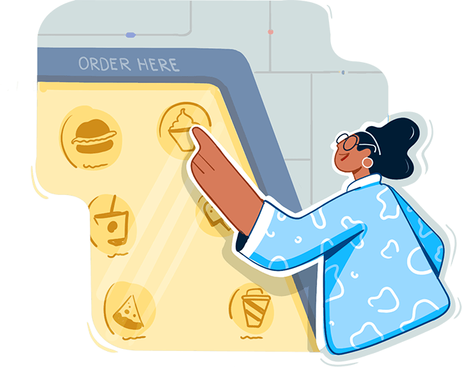 kiosk webpage banner