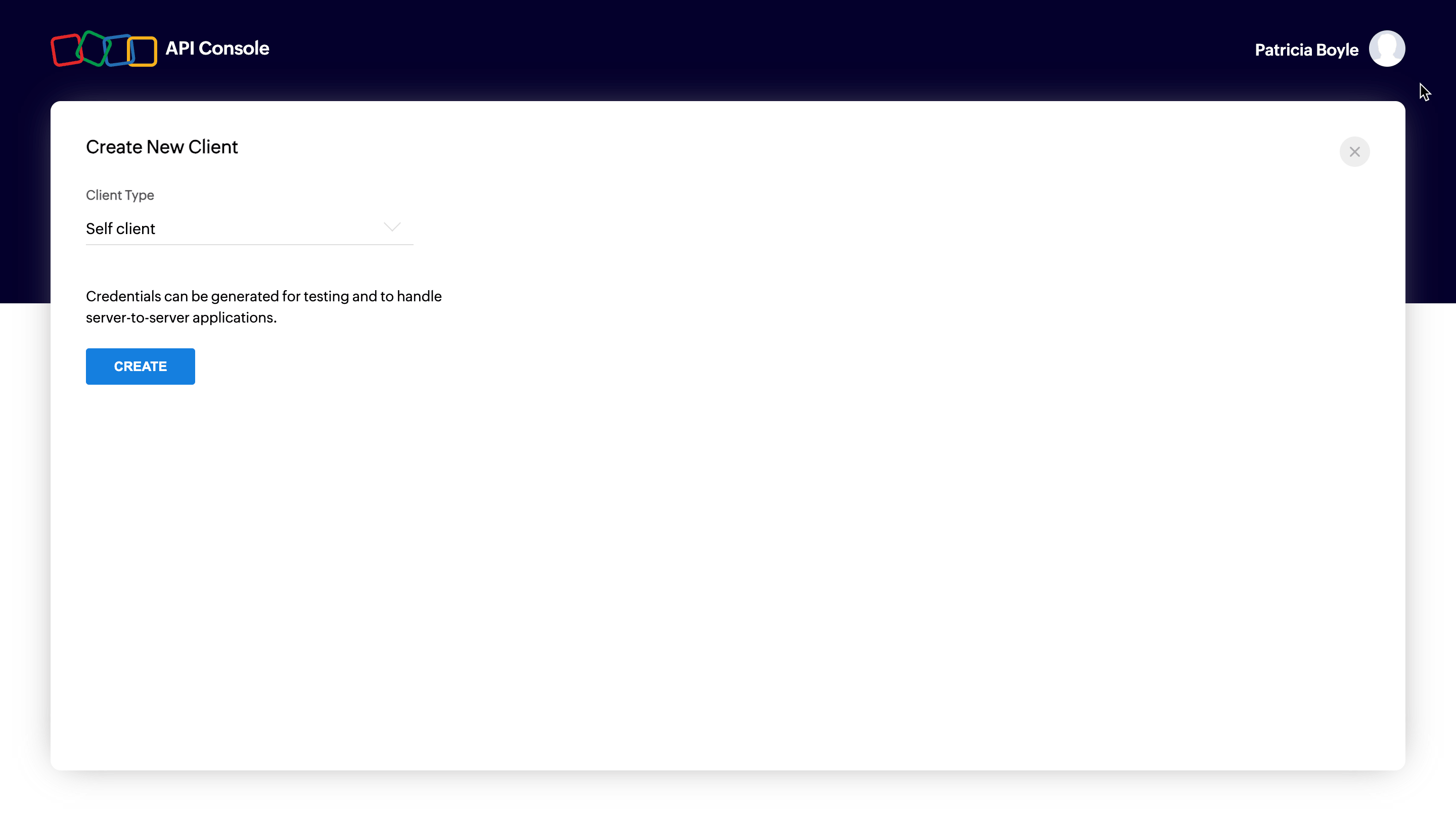 Self client
