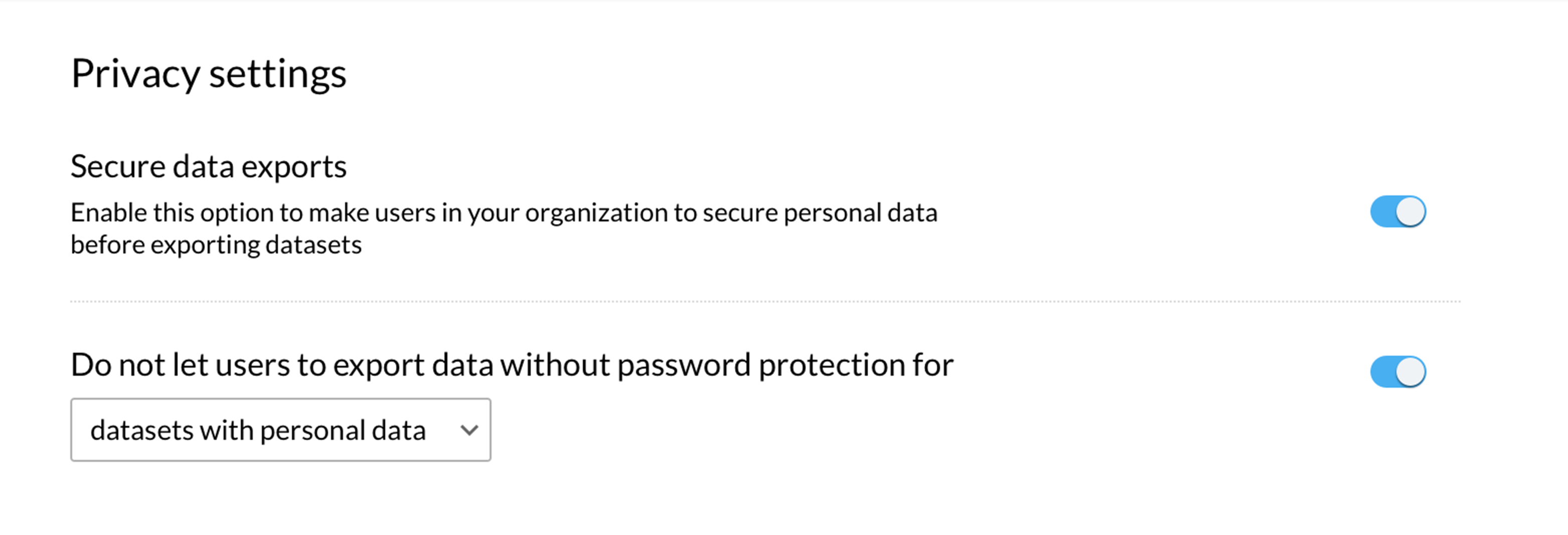 Password protection