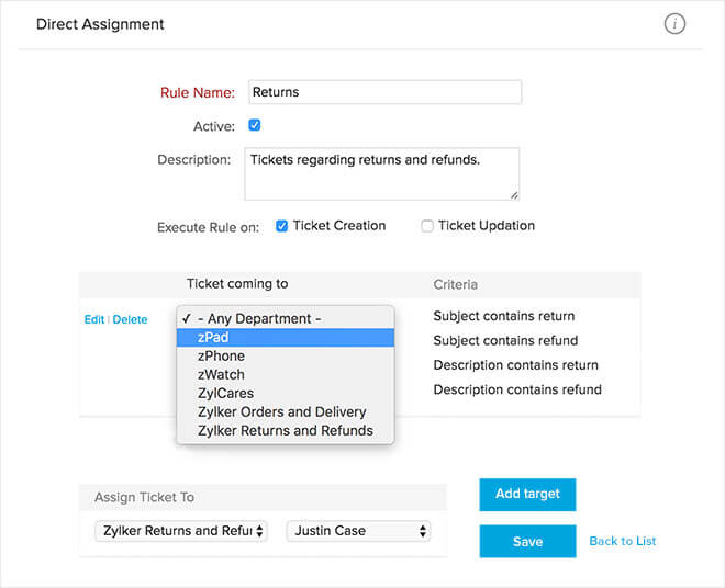 Zoho Desk - ecommerce customer service