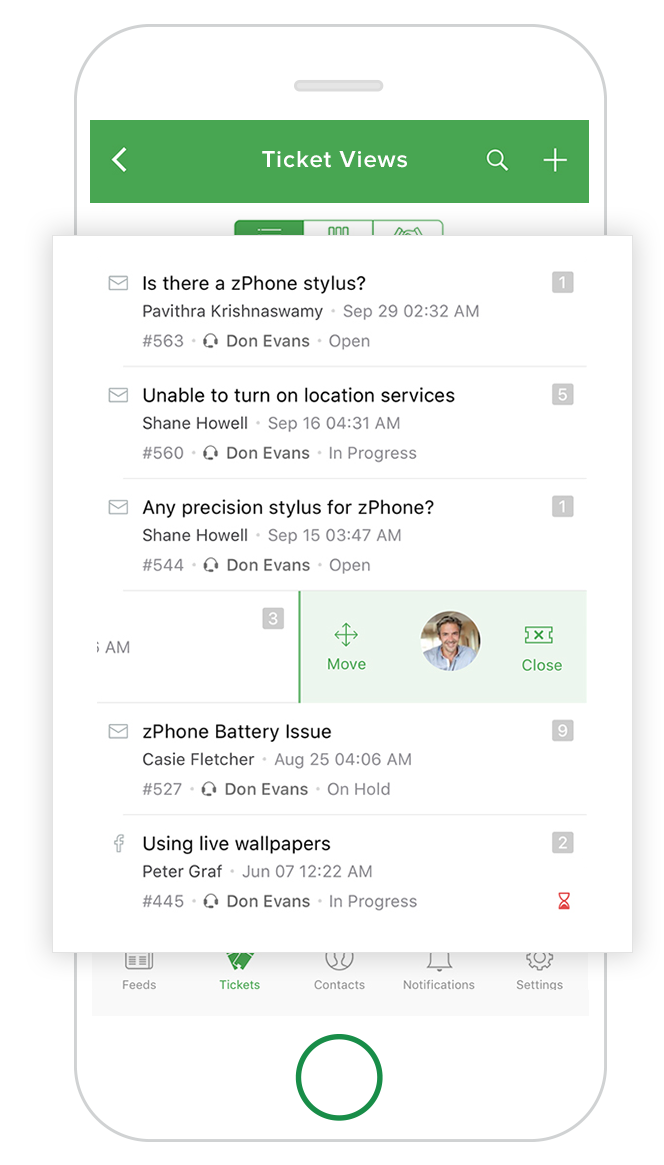 Aplikasi Zoho Desk Moble untuk Respons yang lebih cepat