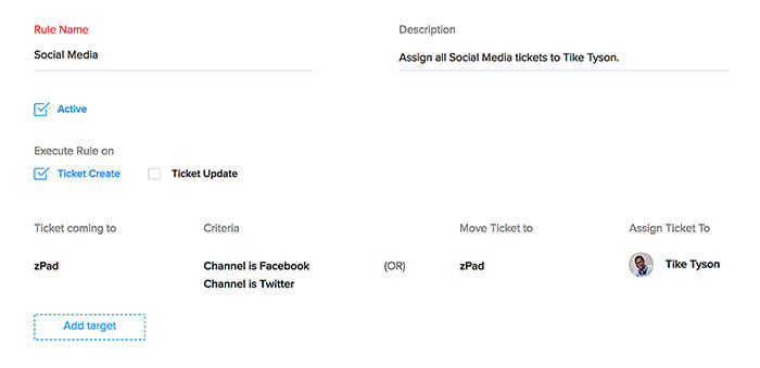 Automasi kustom- Zoho Desk