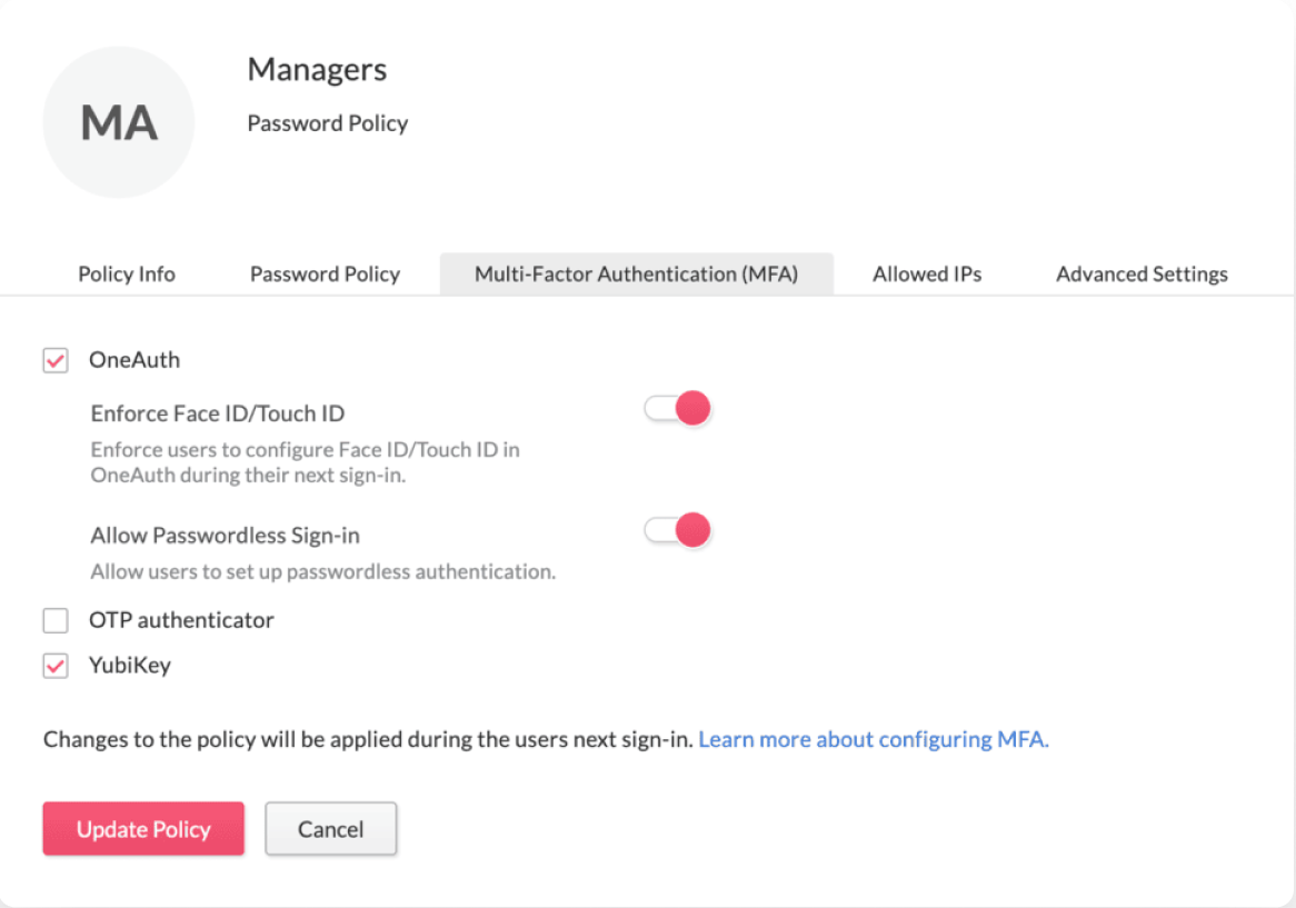 Zoho Directory Slides