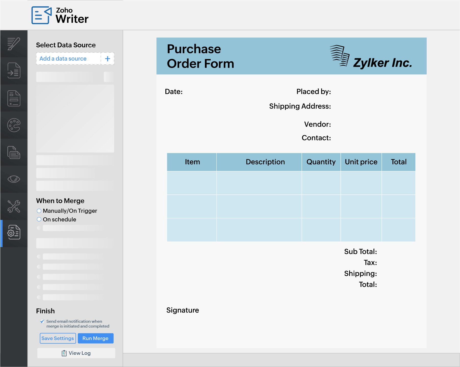 Personalize documents—quick, easy, and error-free