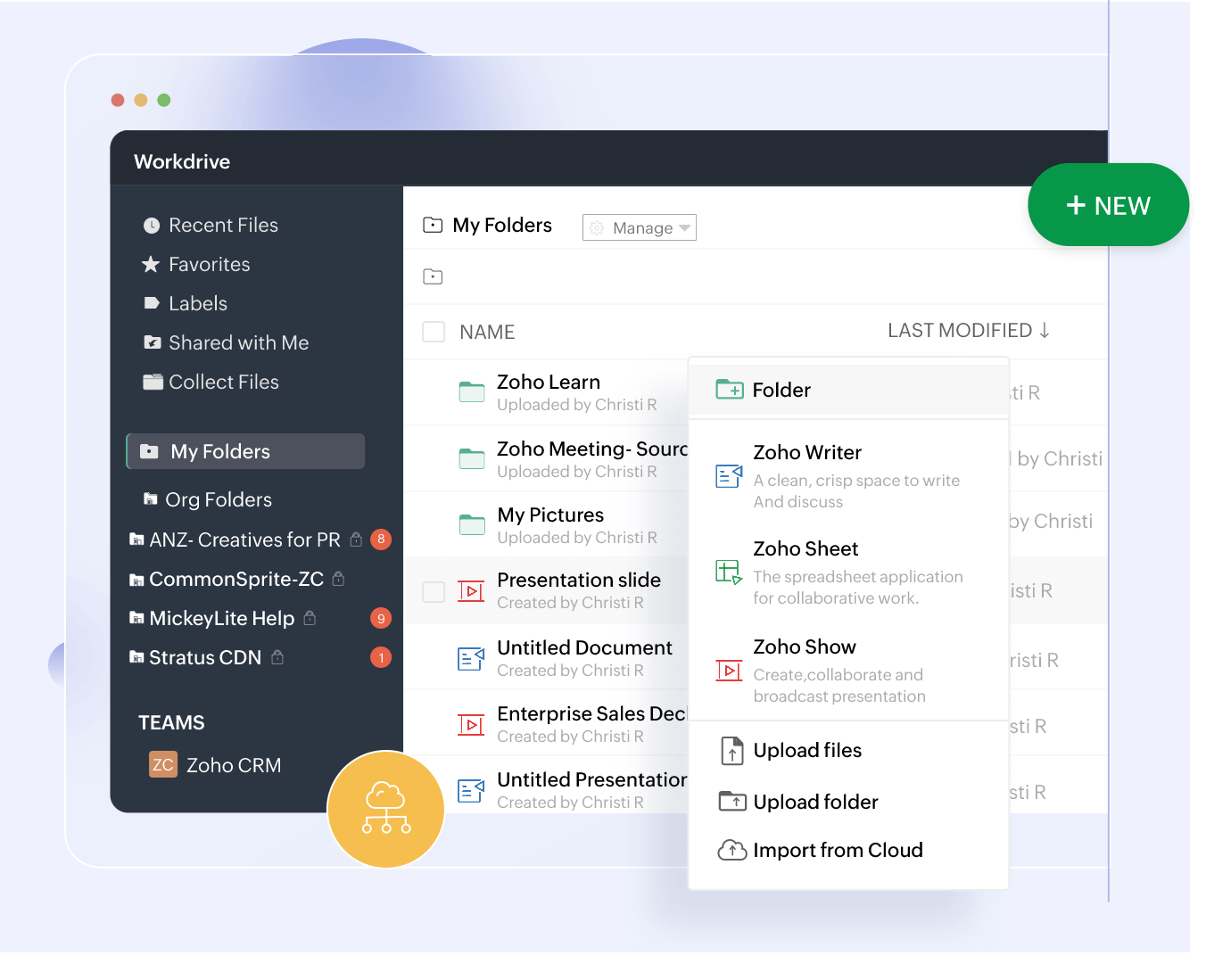 Cloud-based document storage