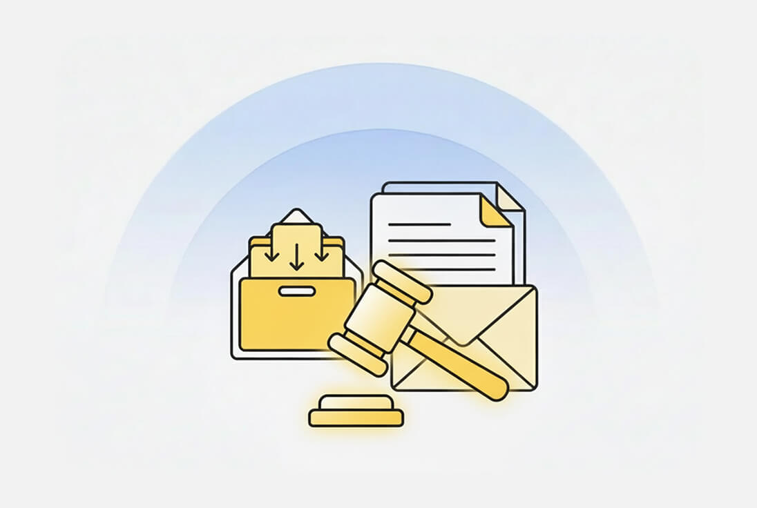 Legal hold capabilities