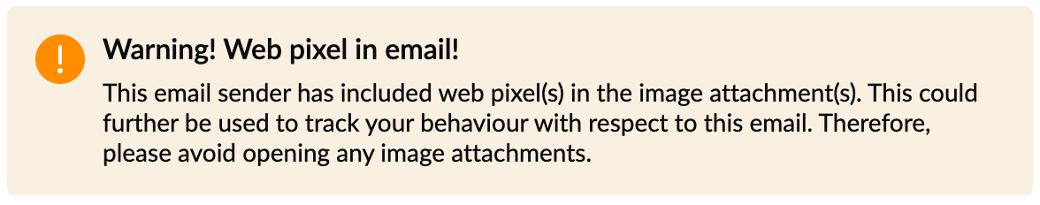 Web Pixel Alert