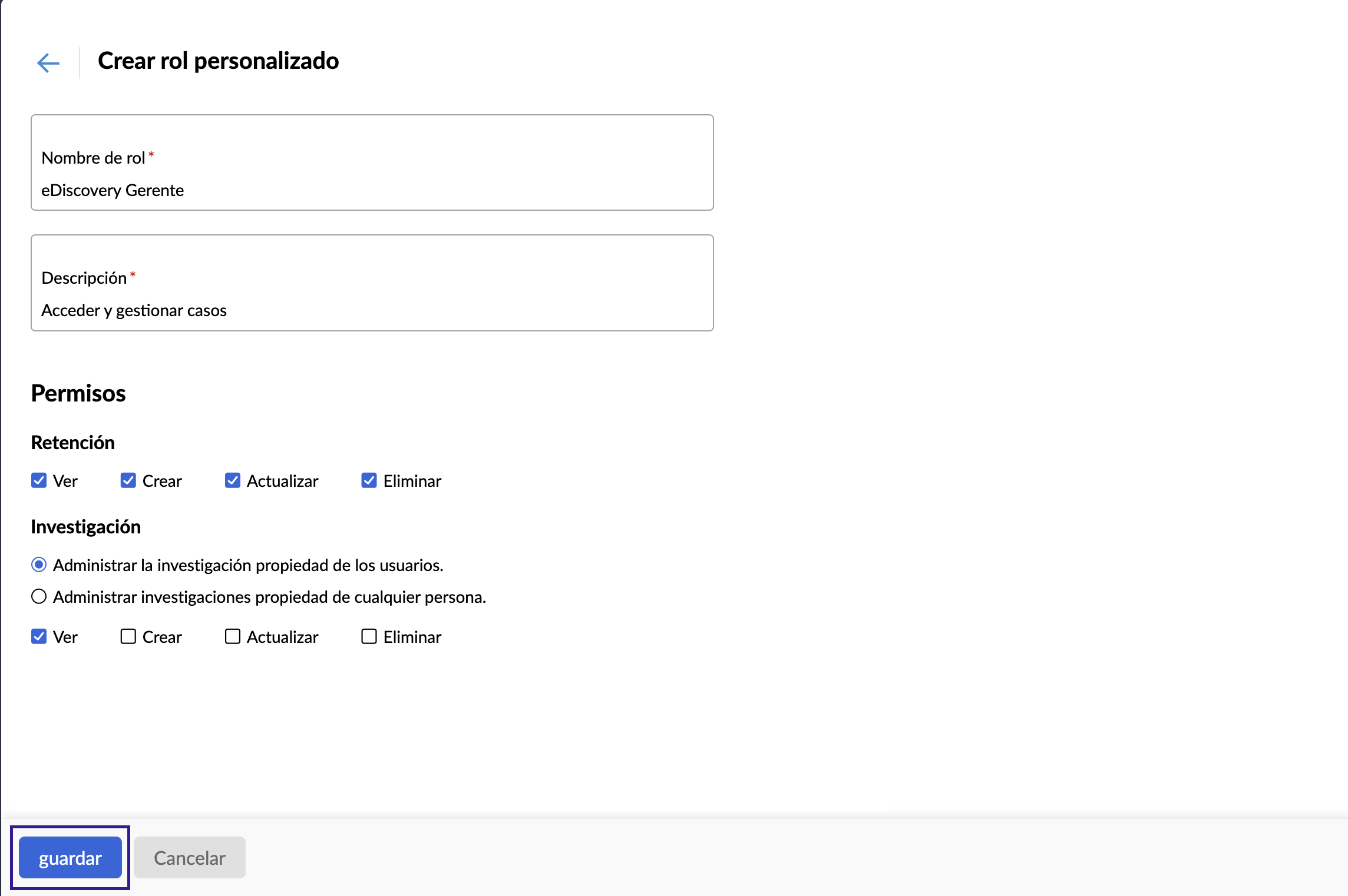 crear función personalizada