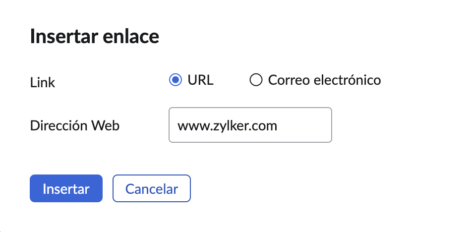 Insertar Insertar