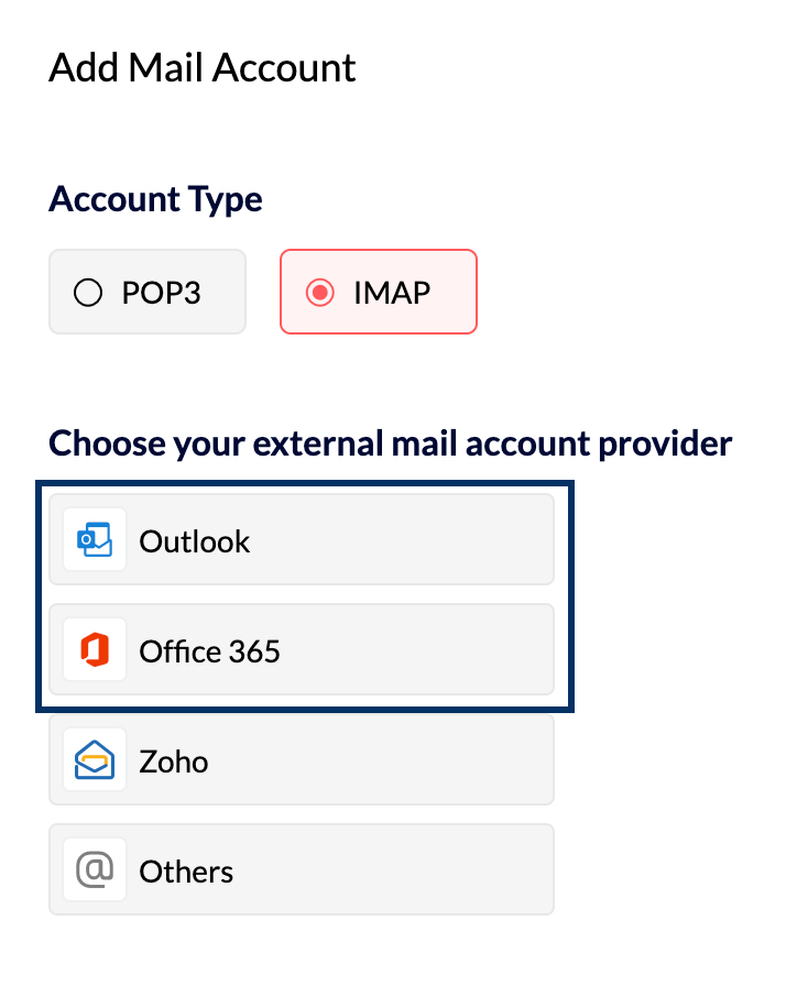 Agregar cuentas de Office 365