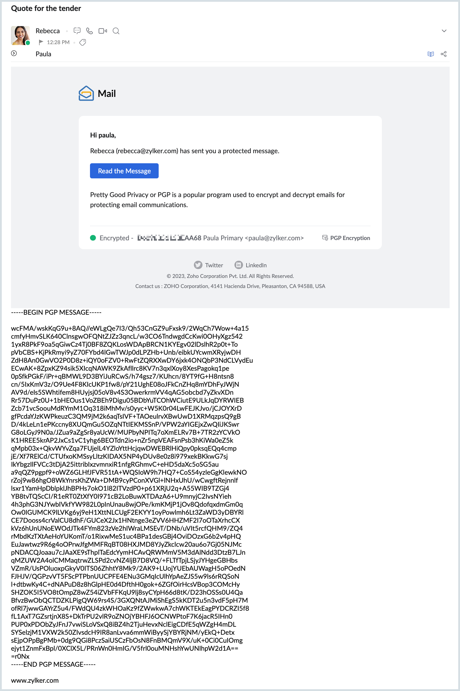 Esquema en línea