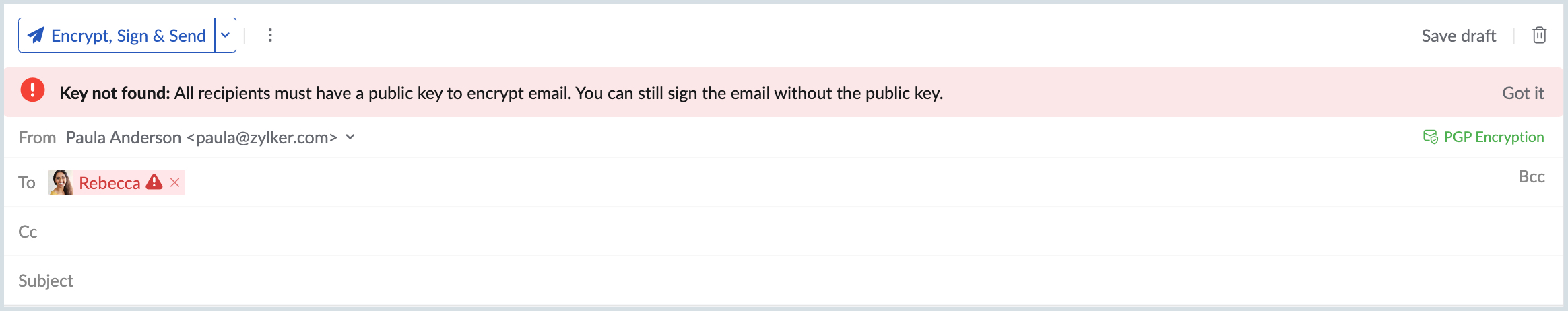 Extensión de PGP