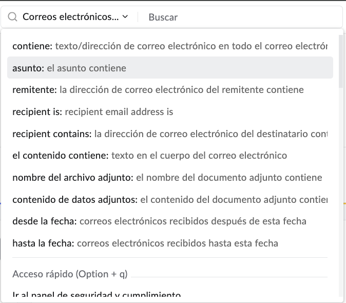 sección cuarentena