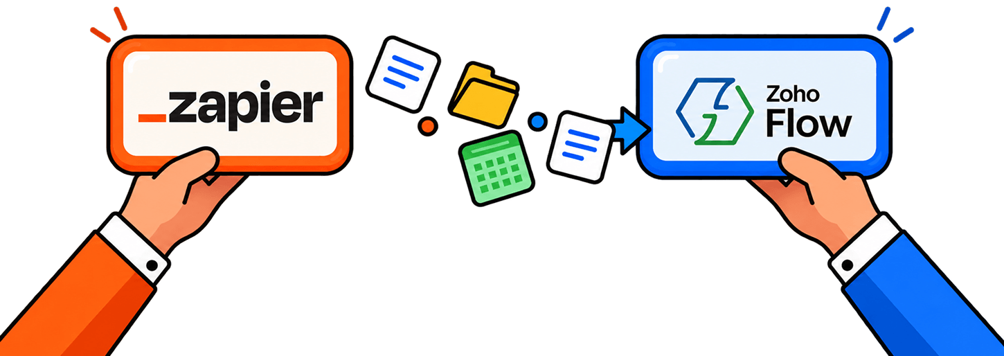 Migrate from Zapier to Zoho Flow