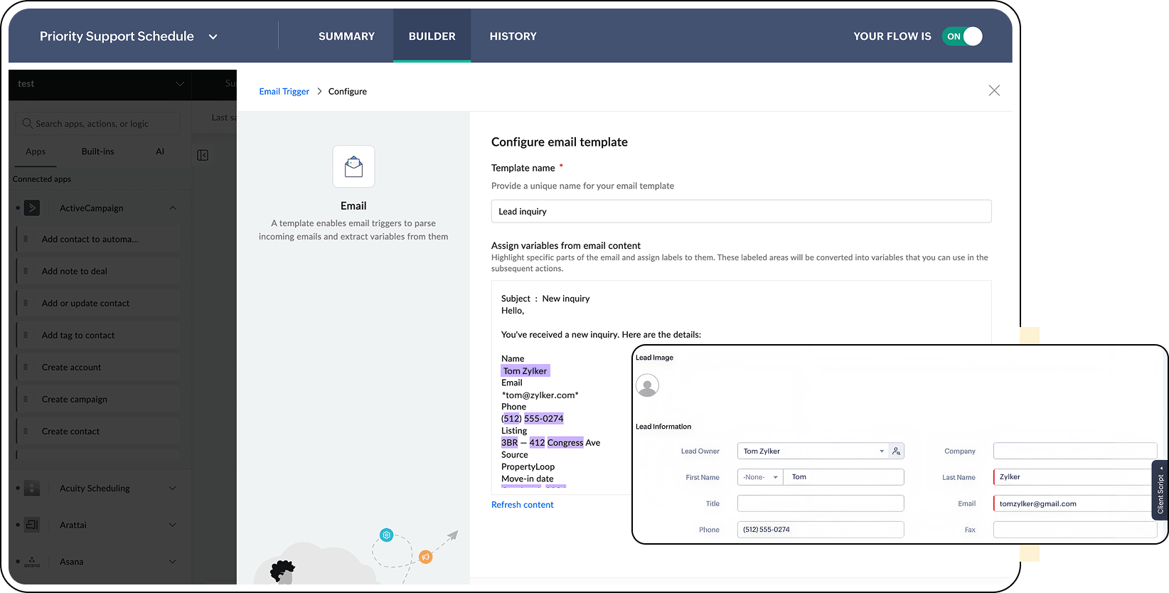 Turn your inbox into an email assistant