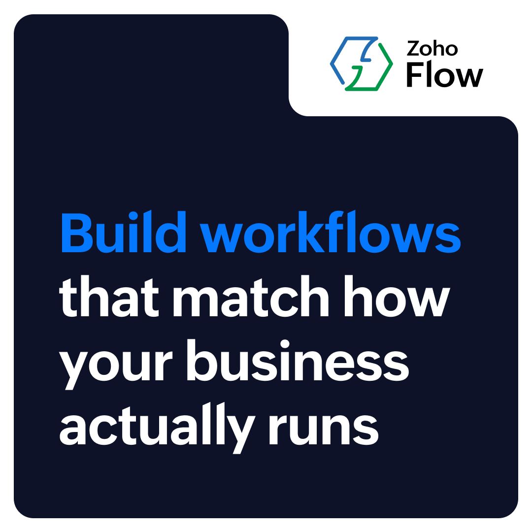 Conditional logic for workflows, no code required | Zoho Flow