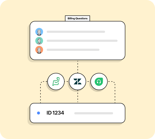Pull billing context into support tickets