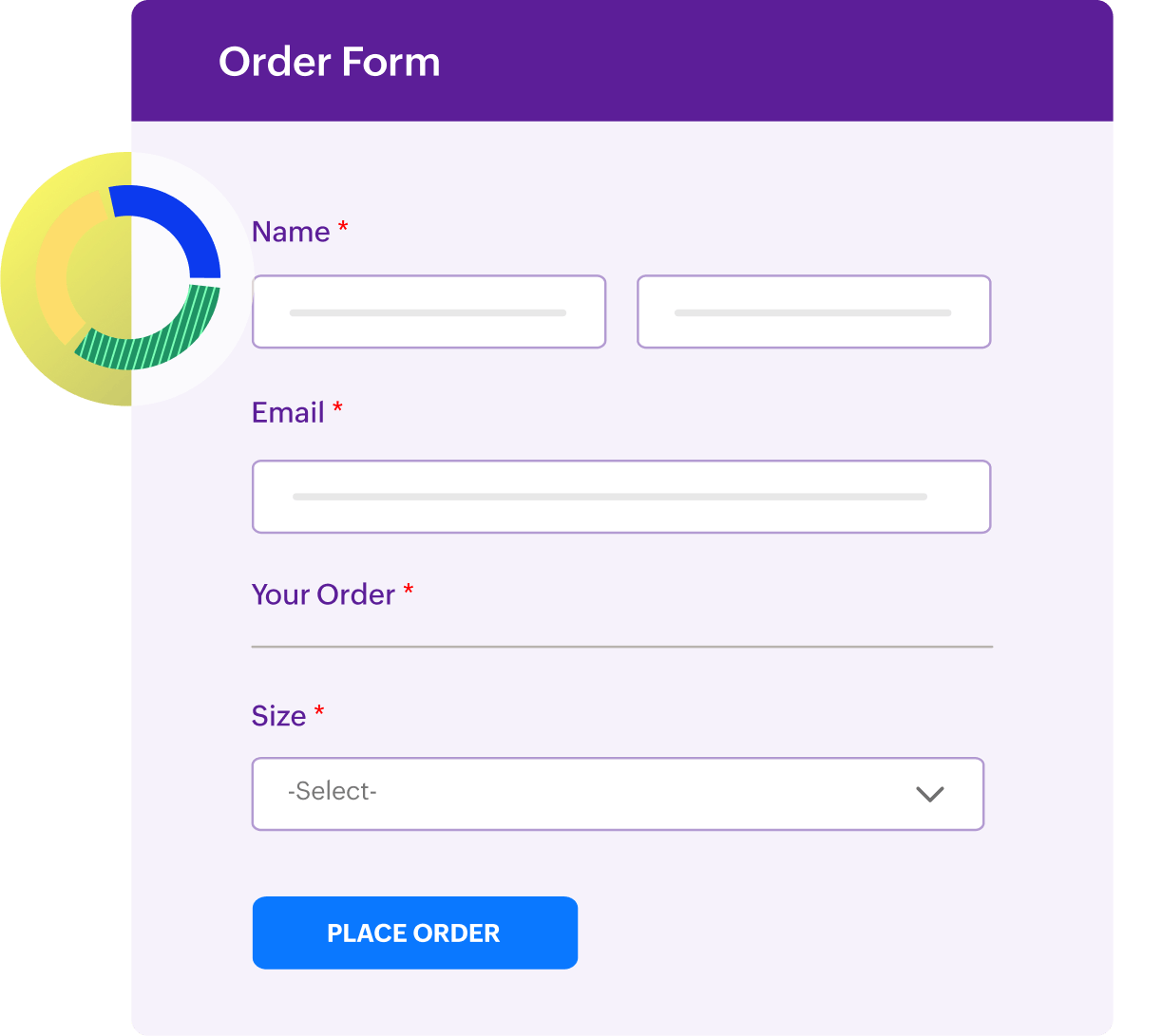 Online data collection forms