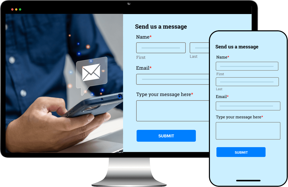 Responsive form builder
