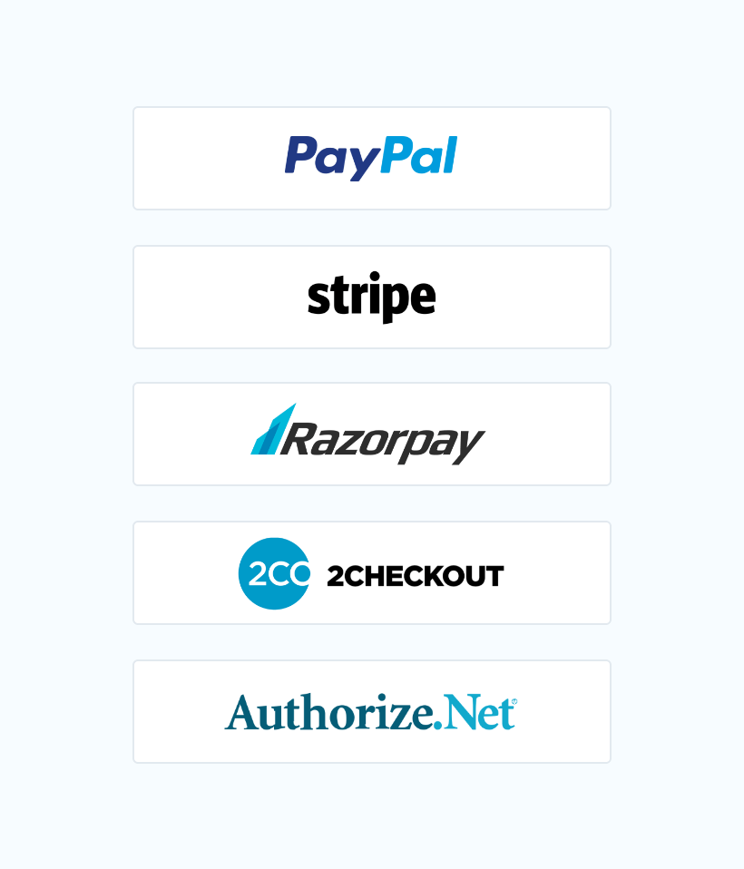 payment gateways