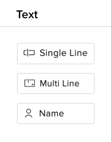 ฟิลด์เครื่องมือสร้างแบบฟอร์ม - Zoho Forms