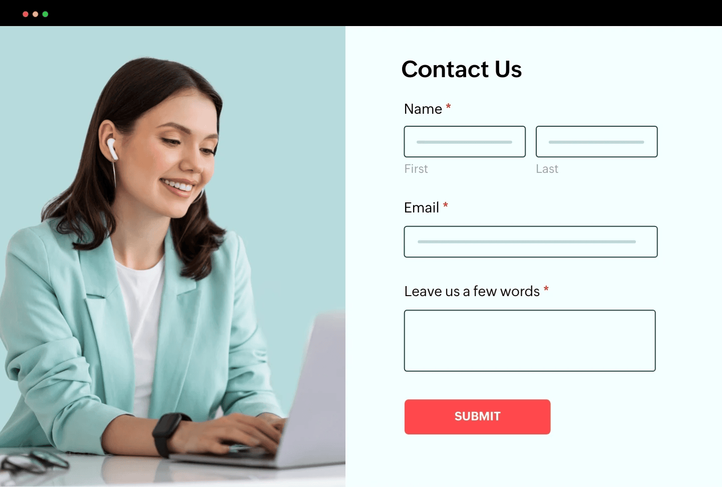 how do contact forms work 