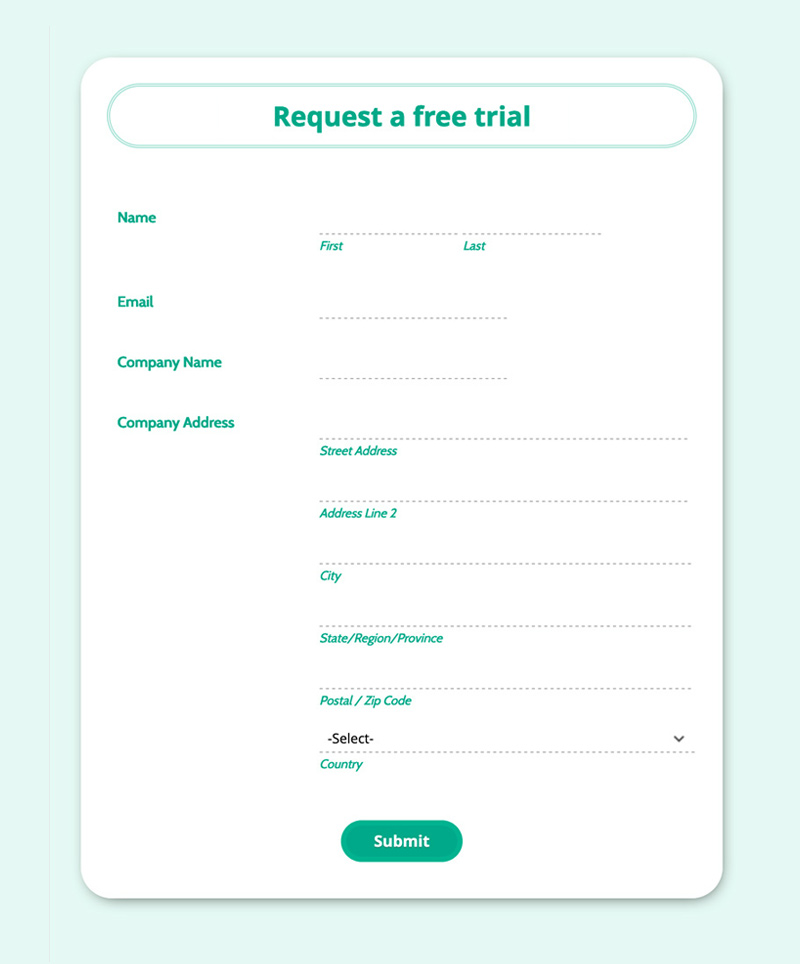 Request free trial