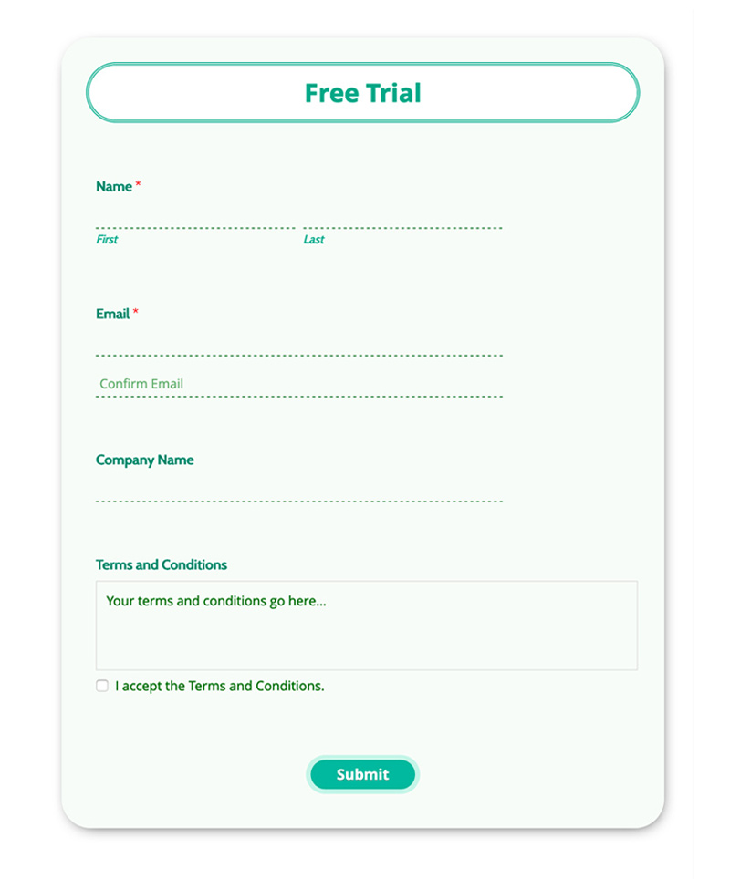 Zoho Forms Support Forms Template