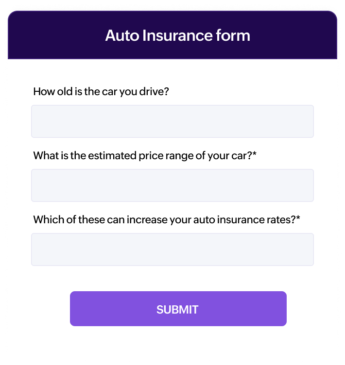 Automate insurance forms